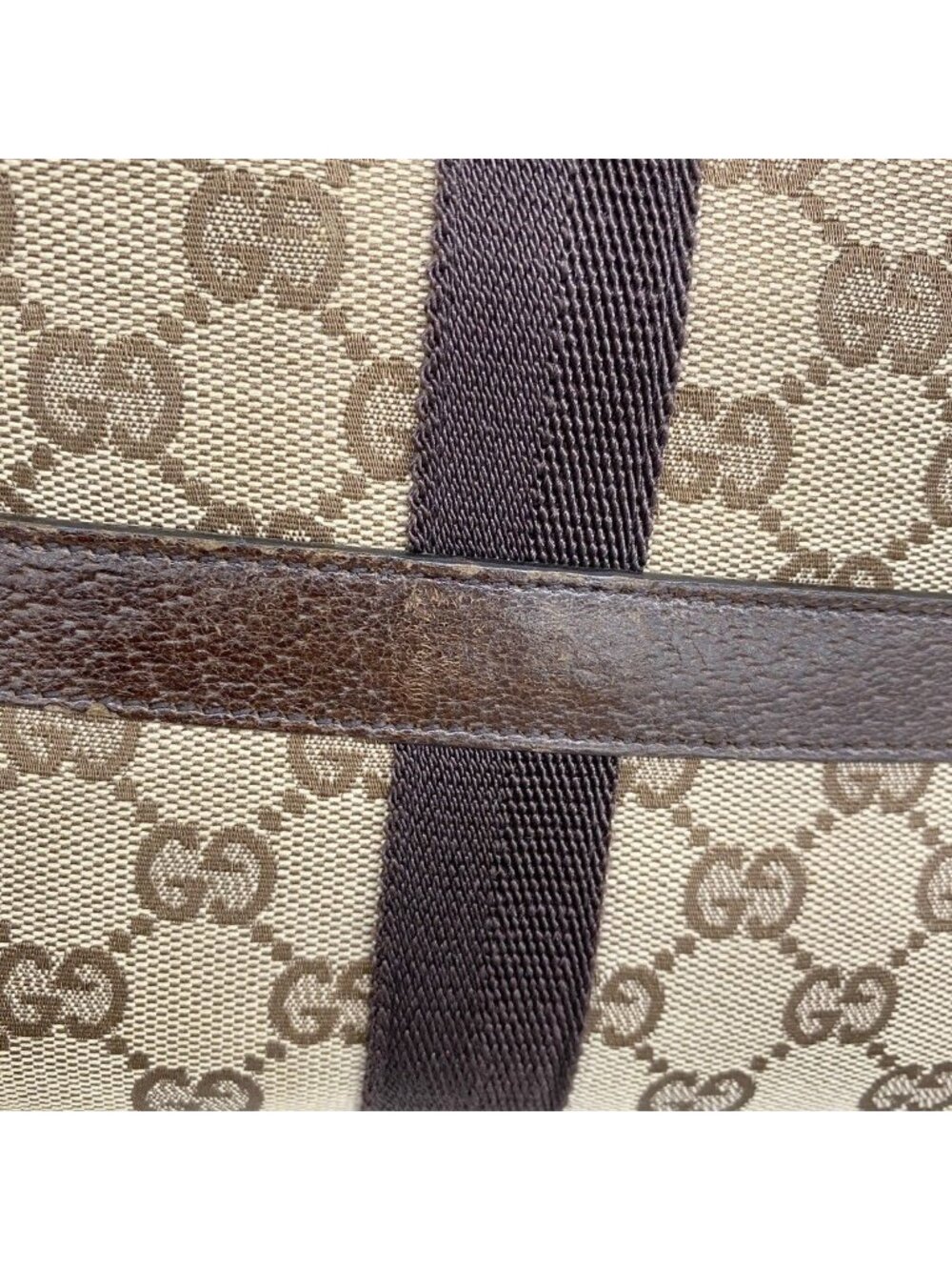 Gucci Waist Bag GG Canvas Brown Silver - Picture 8 of 10
